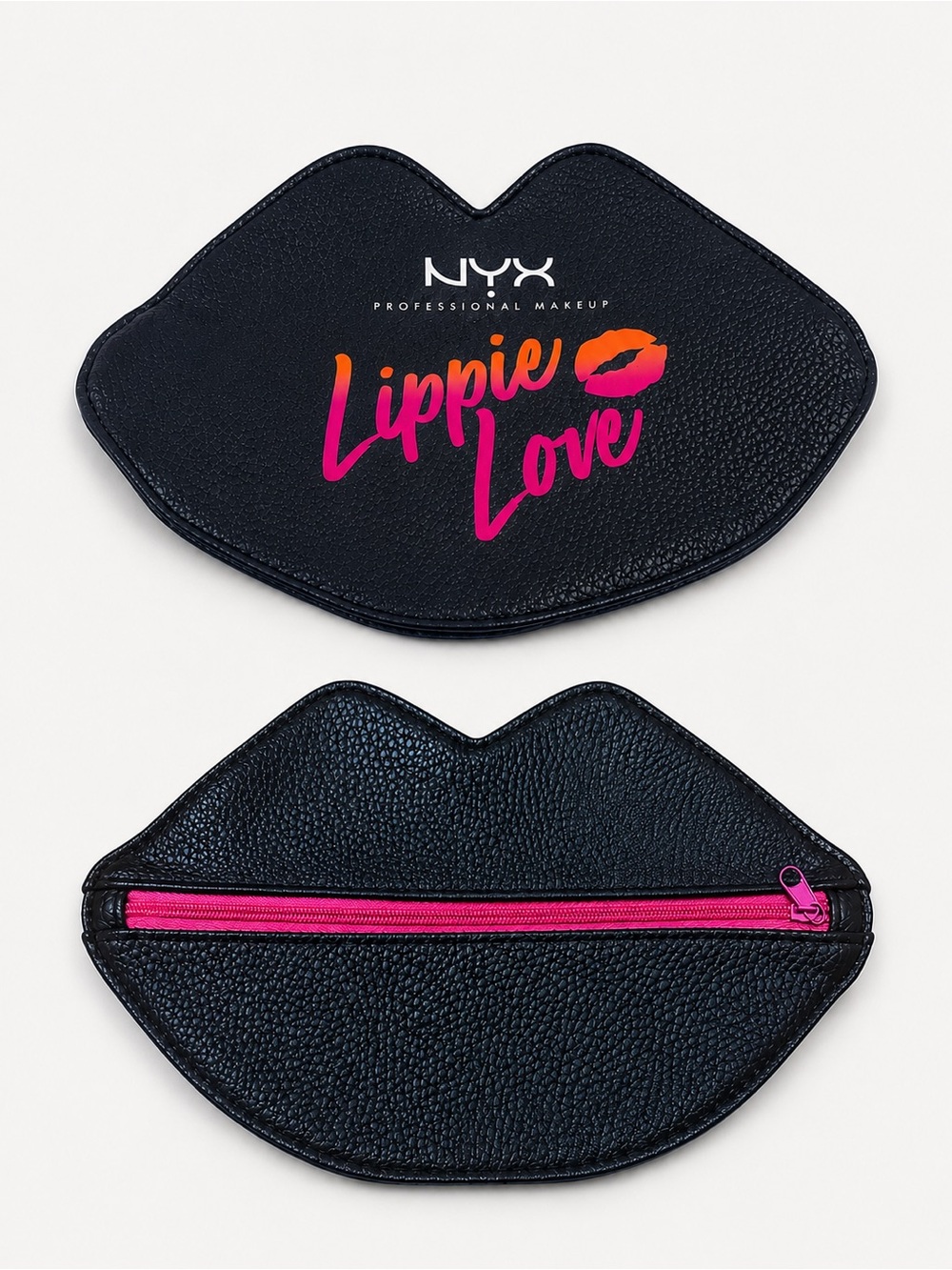 NYX Professional Makeup “Lippie Love” Lip-Shaped Cosmetic Bag / Makeup Pouch